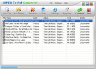 MPEG To RM Converter screenshot